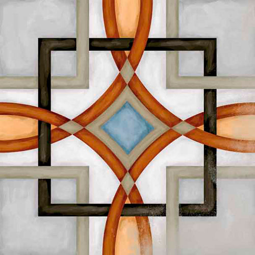 Suelo hidráulico Vicenza Schio Multicolor 20x20 - Vetonek
