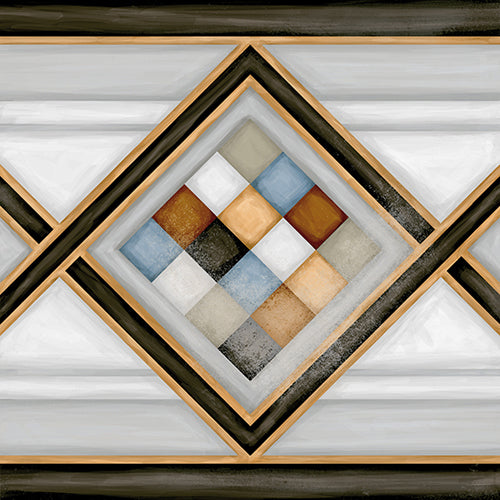 Suelo hidráulico Vicenza Marostica Multicolor 20x20 - Vetonek