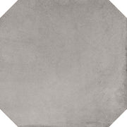 Baldosa octogonal efecto barro Matera Gris 20x20 - Vetonek