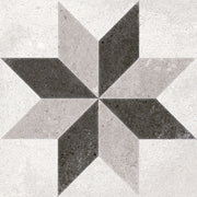 Suelo hidráulico Cremona Pandino Blanco 20x20 - Vetonek