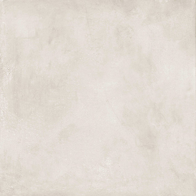 Suelo porcelánico efecto cemento Vetonek Rimini Crema Mate 80x80
