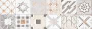 Revestimiento efecto cemento Vetonek Pavia Decorado 32x99