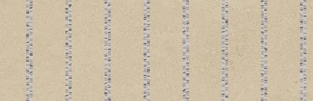 Revestimiento efecto piedra Vetonek Ischia Greige Relieve 32x99