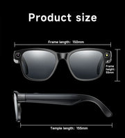 Gafas Inteligentes 4K Ultra HD EBOX – Cámara 8MP, Traducción IA y Música Bluetooth - Vetonek