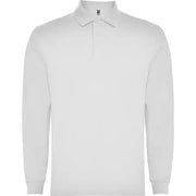 Polo de manga larga, cuello y bocamangas acanalado y tapeta de 2 botones Vetonek