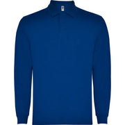 Polo de manga larga, con cuello y bocamangas acanalado, puños canalé 1x1 con elastano y cubrecosturas reforzado en cuello Vetonek Vetonek