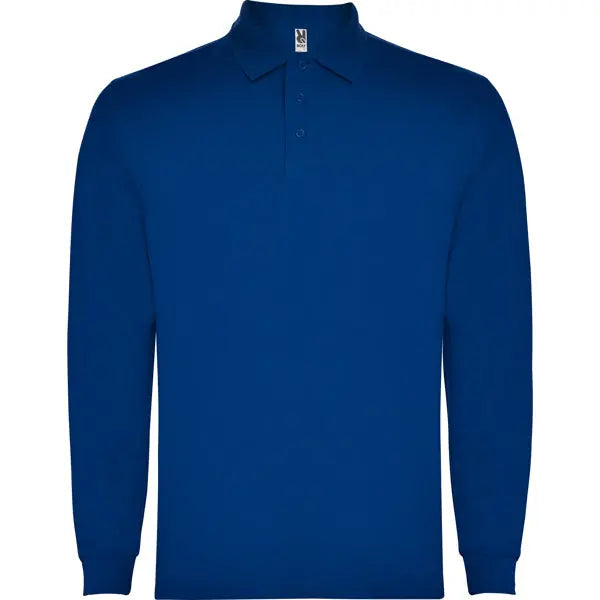 Polo de manga larga, con cuello y bocamangas acanalado, puños canalé 1x1 con elastano y cubrecosturas reforzado en cuello Vetonek Vetonek