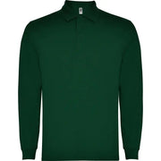 Polo de manga larga, con cuello y bocamangas acanalado, puños canalé 1x1 con elastano y cubrecosturas reforzado en cuello Vetonek Vetonek