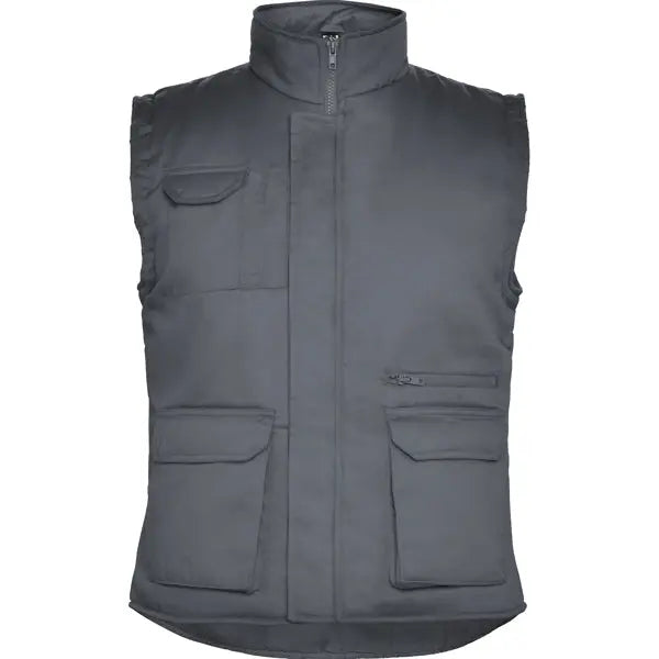 Chaleco laboral multibolsillos con cuello alto Vetonek Vetonek