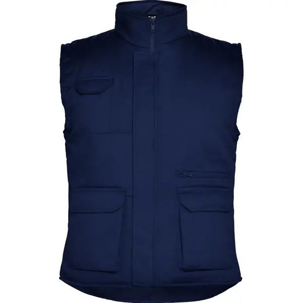 Chaleco laboral multibolsillos con cuello alto Vetonek Vetonek