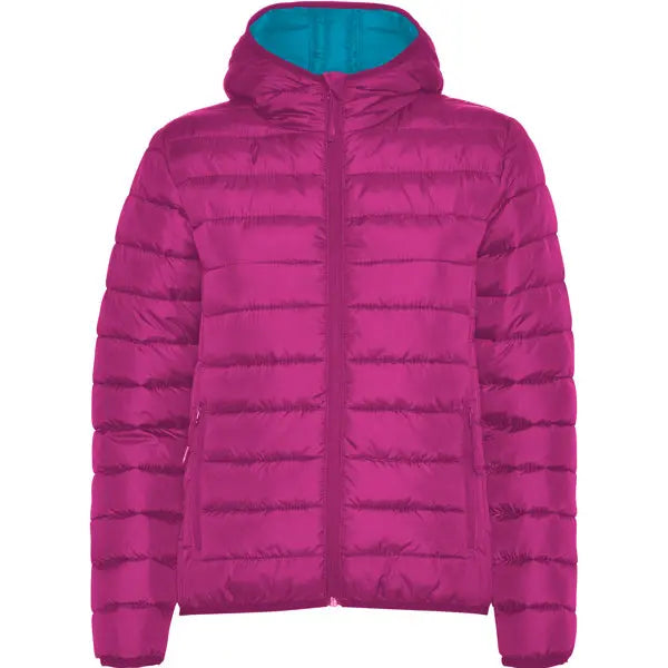 Chaqueta de mujer acolchada con relleno tacto pluma y capucha Vetonek Vetonek