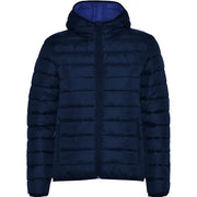 Chaqueta de mujer acolchada con relleno tacto pluma y capucha Vetonek Vetonek