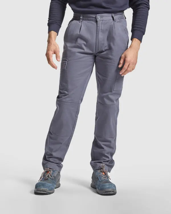 Pantalón largo laboral en tejido de algodón Vetonek Vetonek