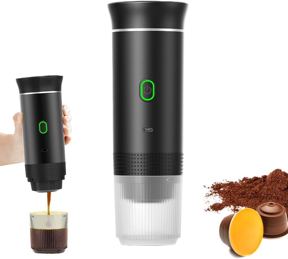 Máquina de Café Espresso Portátil 3 en 1 – Café Perfecto en Cualquier Lugar - Vetonek