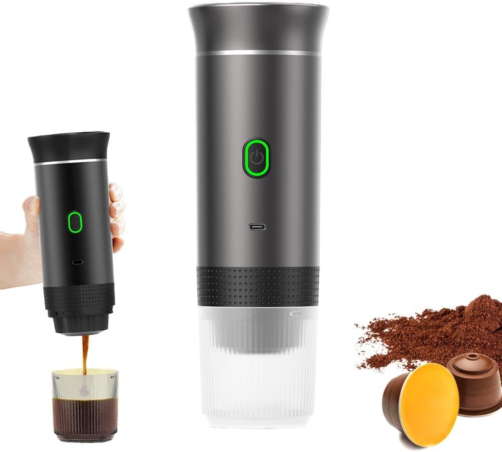 Máquina de Café Espresso Portátil 3 en 1 – Café Perfecto en Cualquier Lugar - Vetonek