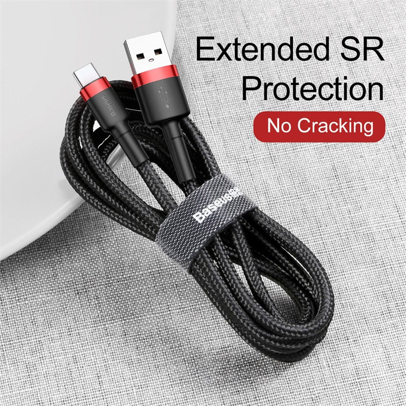 USB Type C Cable for USB C Mobile Phone Cable Fast Charging Type C Cable for USB Type C Devices-in Mobile Phone Cables - Vetonek