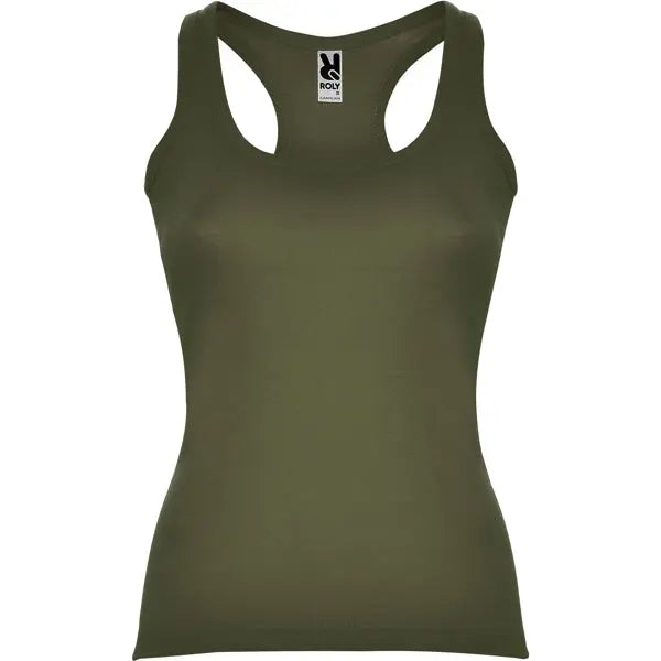 Camiseta entallada, con sisas y escote ribeteado, ancho y enrollado Vetonek Vetonek