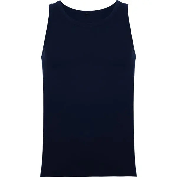 Camiseta de tirantes anchos, corte semientallado, ribeteado en punto liso en escote y sisa Vetonek Vetonek
