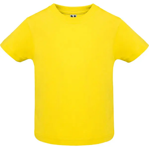 Camiseta de manga corta especial para bebé, confeccionada con tejido en galga fina y acabado compactado Vetonek Vetonek
