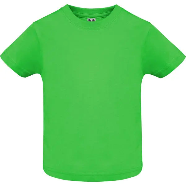 Camiseta de manga corta especial para bebé, confeccionada con tejido en galga fina y acabado compactado Vetonek Vetonek
