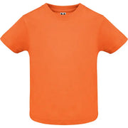 Camiseta de manga corta especial para bebé, confeccionada con tejido en galga fina y acabado compactado Vetonek Vetonek