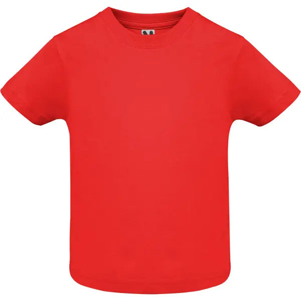 Camiseta de manga corta especial para bebé, confeccionada con tejido en galga fina y acabado compactado Vetonek Vetonek
