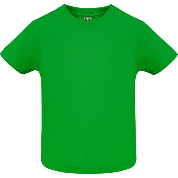 Camiseta de manga corta especial para bebé, confeccionada con tejido en galga fina y acabado compactado Vetonek Vetonek