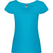 Camiseta de manga corta, escote redondo, ribeteado y pronunciado Vetonek Vetonek