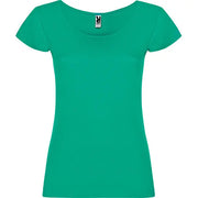 Camiseta de manga corta, escote redondo, ribeteado y pronunciado Vetonek Vetonek