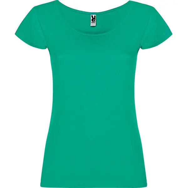 Camiseta de manga corta, escote redondo, ribeteado y pronunciado Vetonek Vetonek
