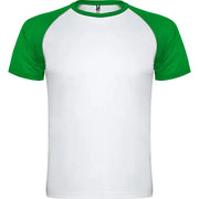Camiseta deportiva de manga corta estilo ranglan en contraste Vetonek Vetonek