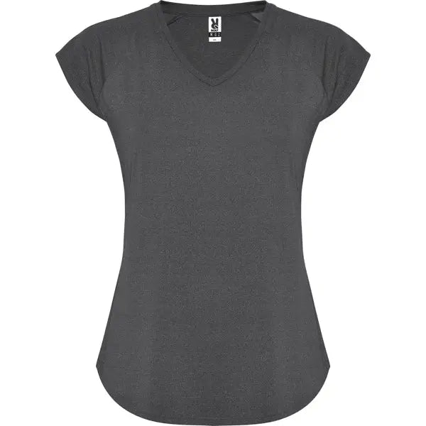 Camiseta técnica multi-deporte de mujer manga corta estilo manga ranglan Vetonek Vetonek