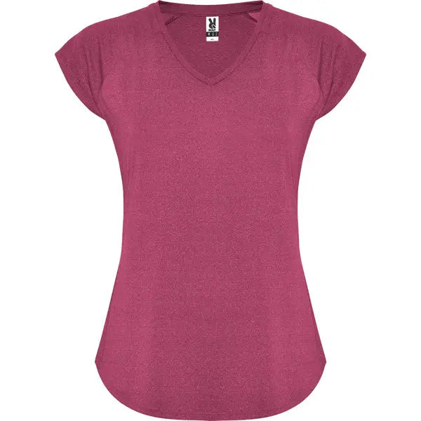 Camiseta técnica multi-deporte de mujer manga corta estilo manga ranglan Vetonek Vetonek