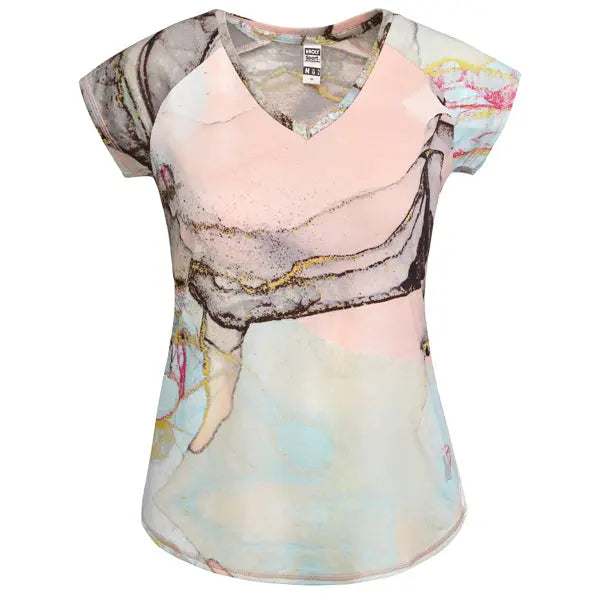 Camiseta técnica multideporte para mujer con manga ranglán Vetonek Vetonek
