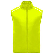 Chaleco técnico ligero de running, con cremallera frontal a tono con protector de barbilla Vetonek Vetonek