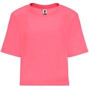 Camiseta de talle corto y holgado para mujer con manga corta Vetonek Vetonek