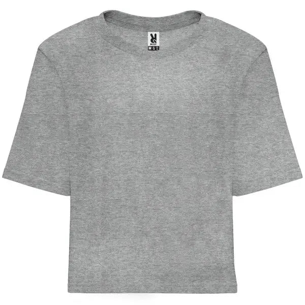 Camiseta de talle corto y holgado para mujer con manga corta Vetonek Vetonek