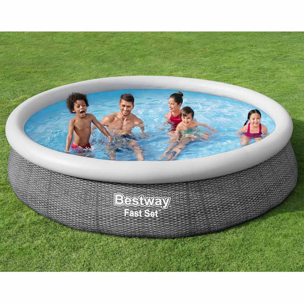 Jeu de piscine rond 366x76 cm 