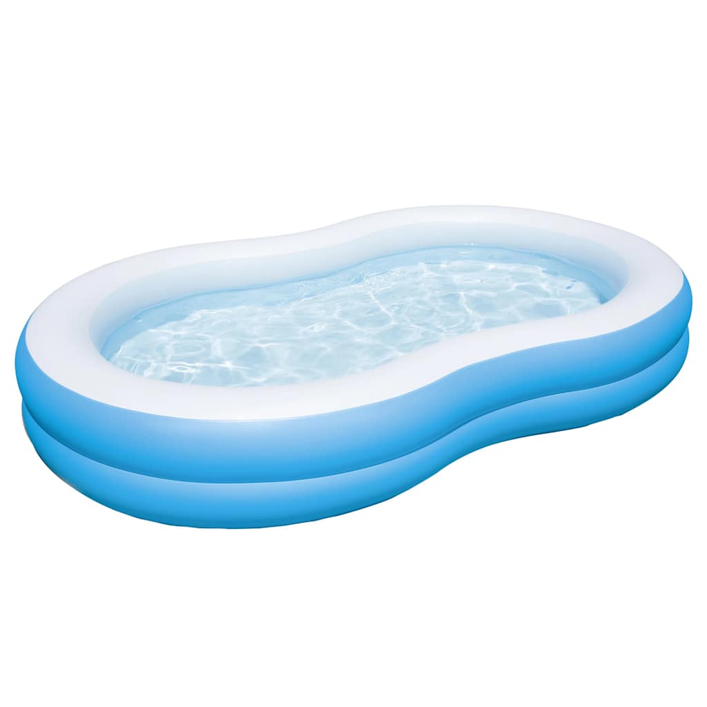 Piscina familiar Big Lagoon de 262x157x46 cm ideal para disfrutar en el jardín.