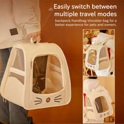 Pet Carrier Backpack, Travel Bag for Small Dogs and Cats, Breathable Mesh Car & Outdoor Carrier - Vetonek