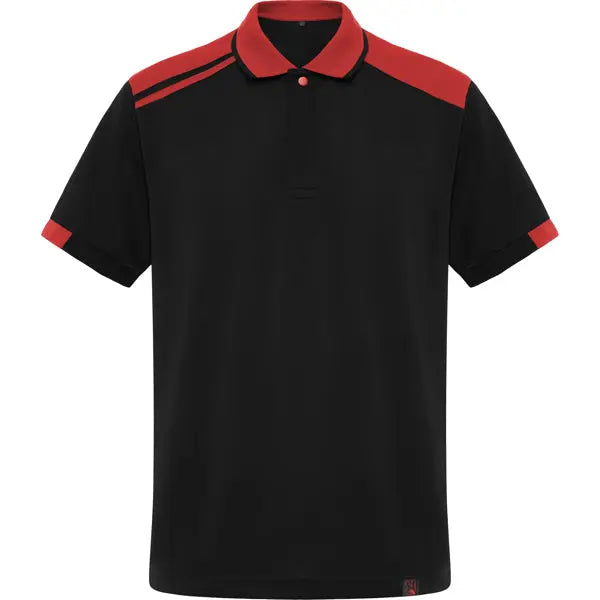 Polo de manga corta antibacteriano con colores combinados Vetonek Vetonek