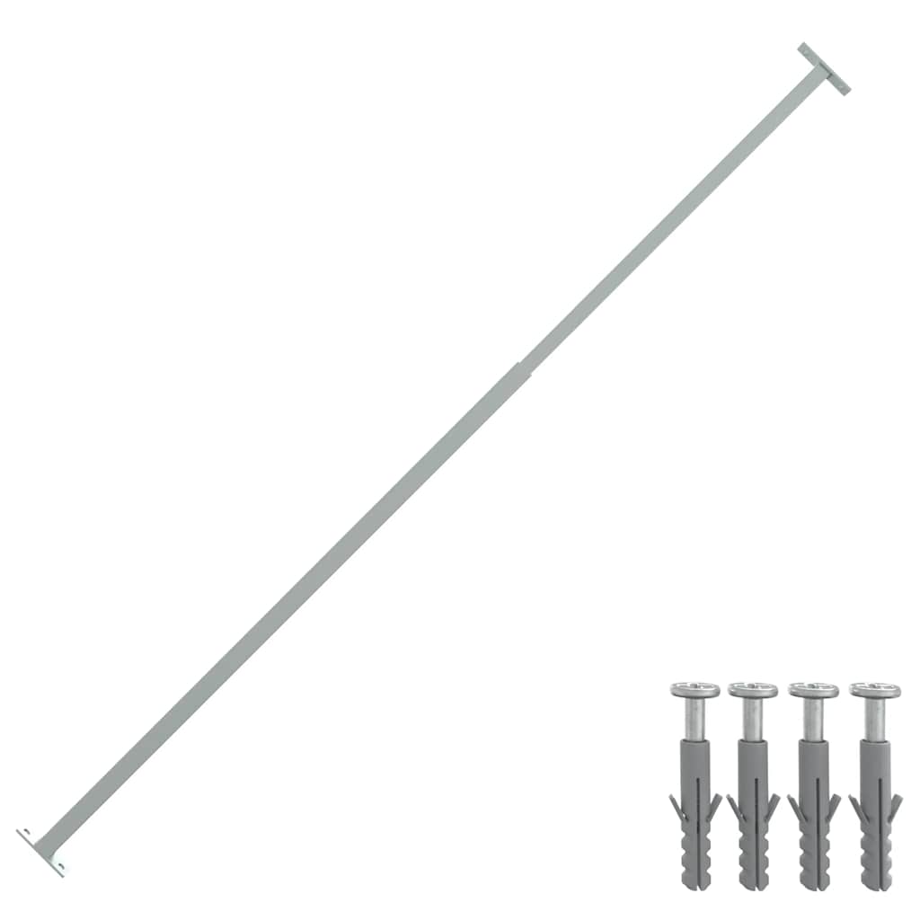 Barra de Seguridad Ajustable para Ventana 710-1200 mm