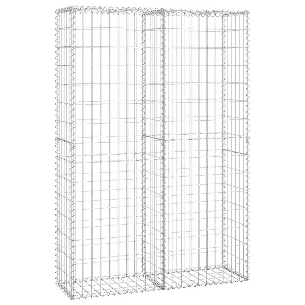 Panier pour mur de gabions en fil galvanisé 150x100x30cm - Vetonek