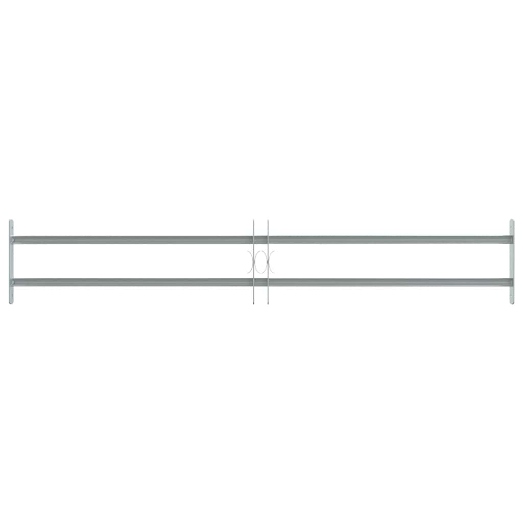 Reja de Seguridad Ajustable Ventana Acero Galvanizado 1000-1500 mm