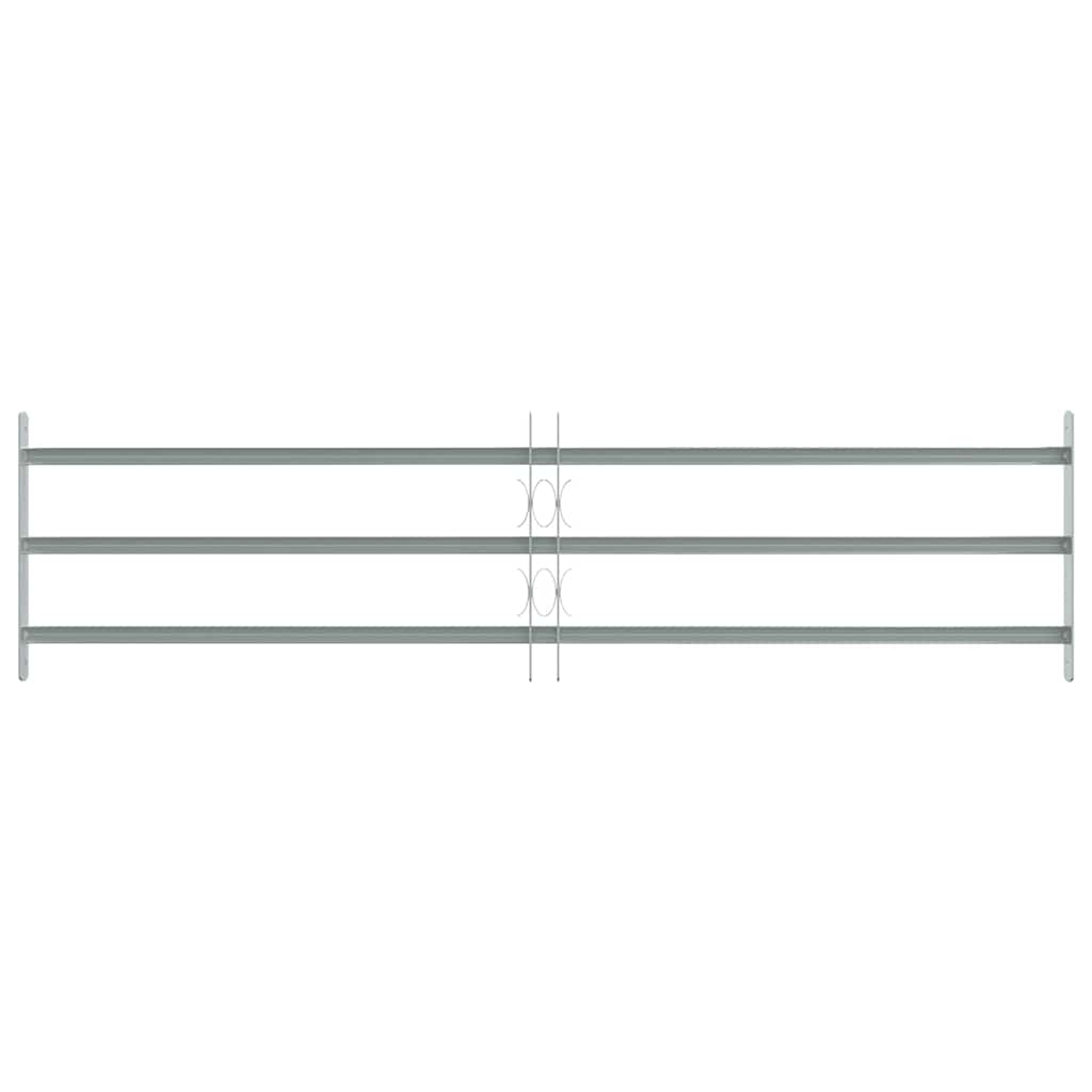 Reja de Seguridad Ajustable para Ventana 1000-1500mm — Acero Galvanizado