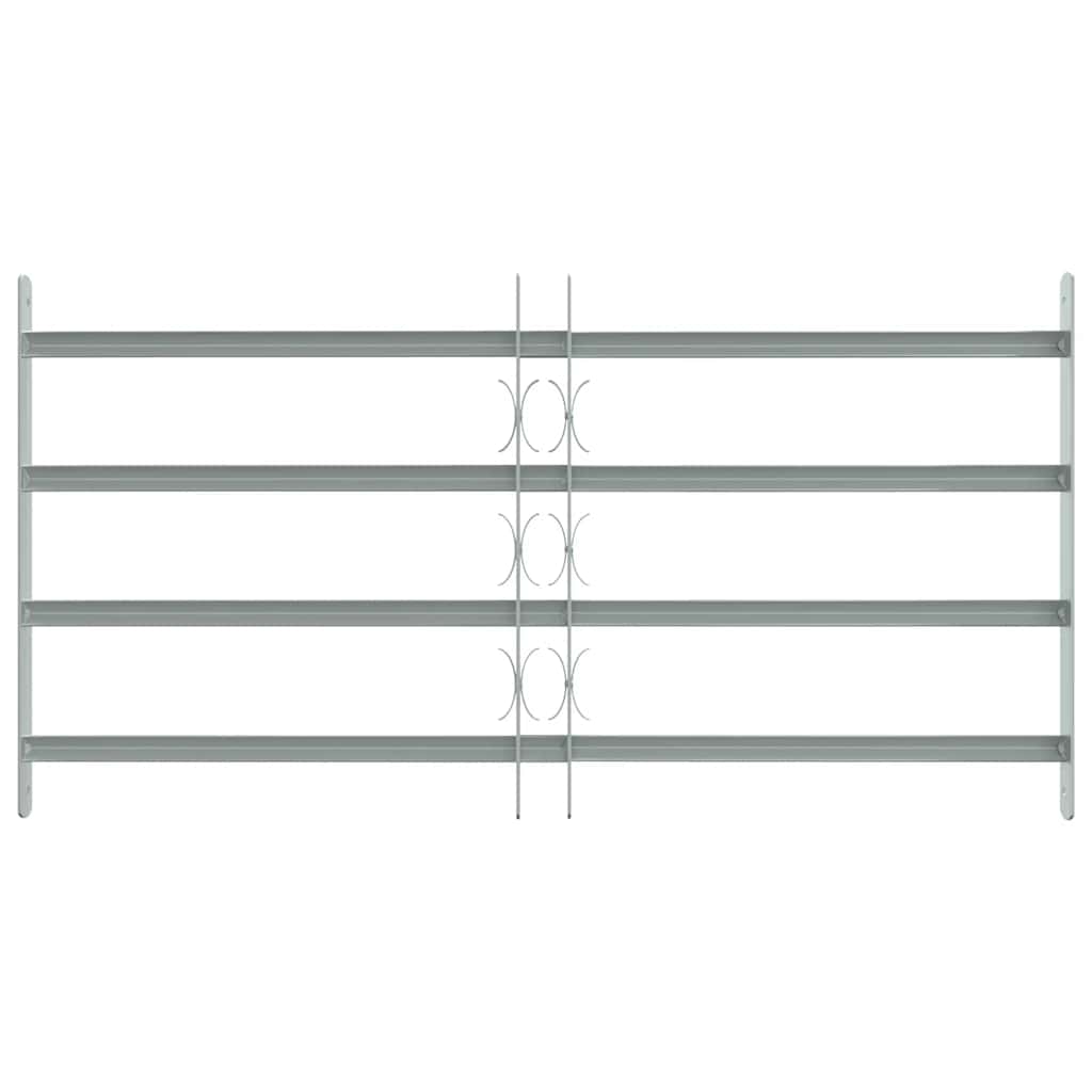 Reja de Seguridad Ajustable para Ventana con 4 Barras 700-1050 mm
