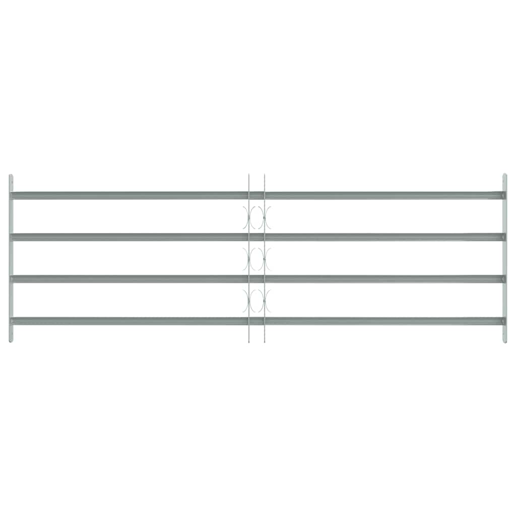 Reja de Seguridad Ajustable Ventana Acero Galvanizado 1000-1500mm