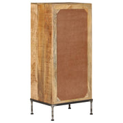 Commode en manguier massif 45x35x106 cm - Vetonek