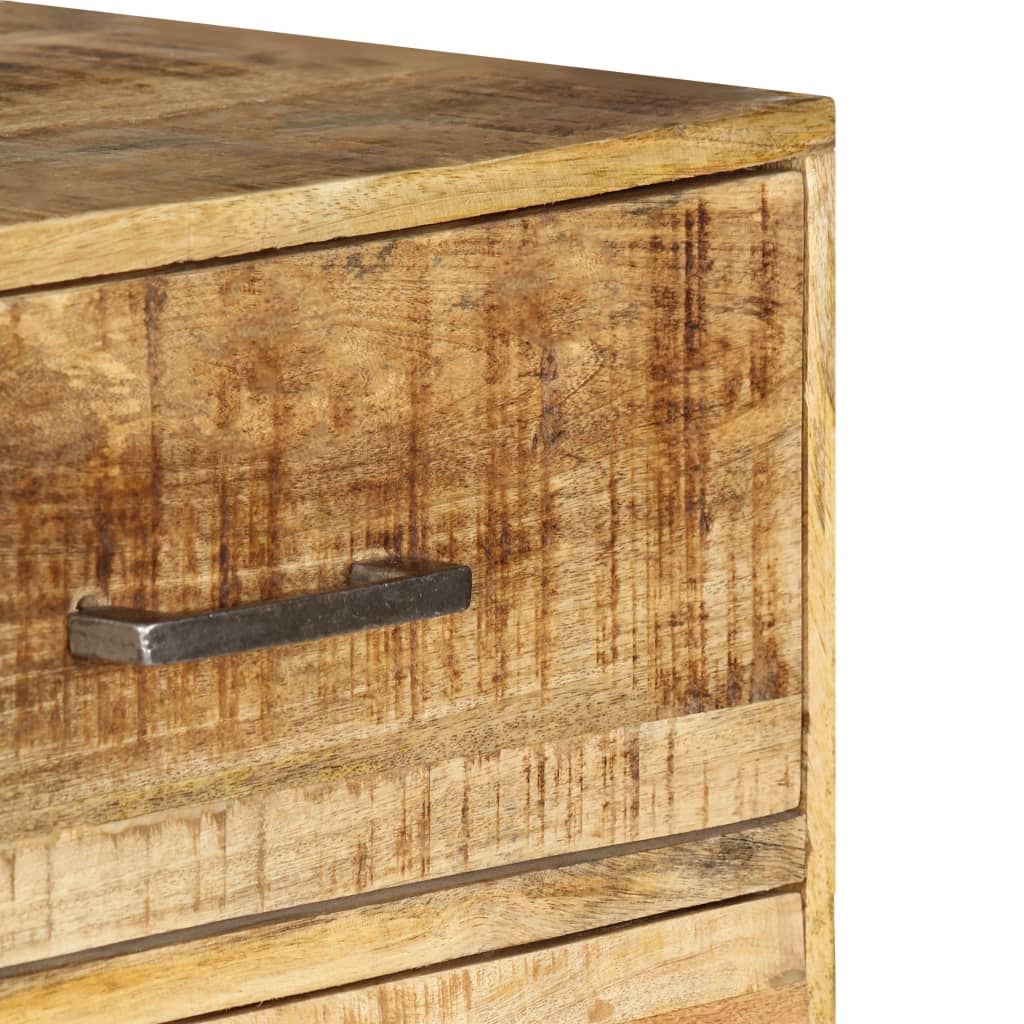 Commode en manguier massif 45x35x106 cm - Vetonek