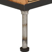 Commode en manguier massif 45x35x106 cm - Vetonek